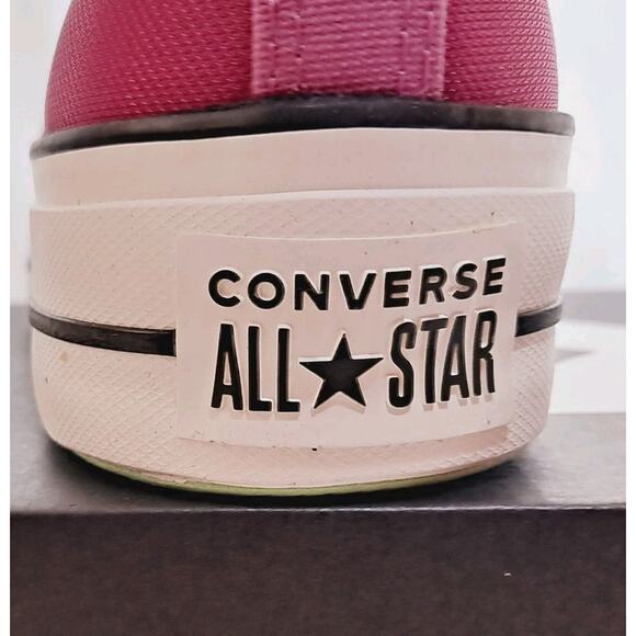 Converse Chuck Taylor All Star Lift Platform Mesh Women's Cactus Bud Shoes 8 - Picture 5 of 13